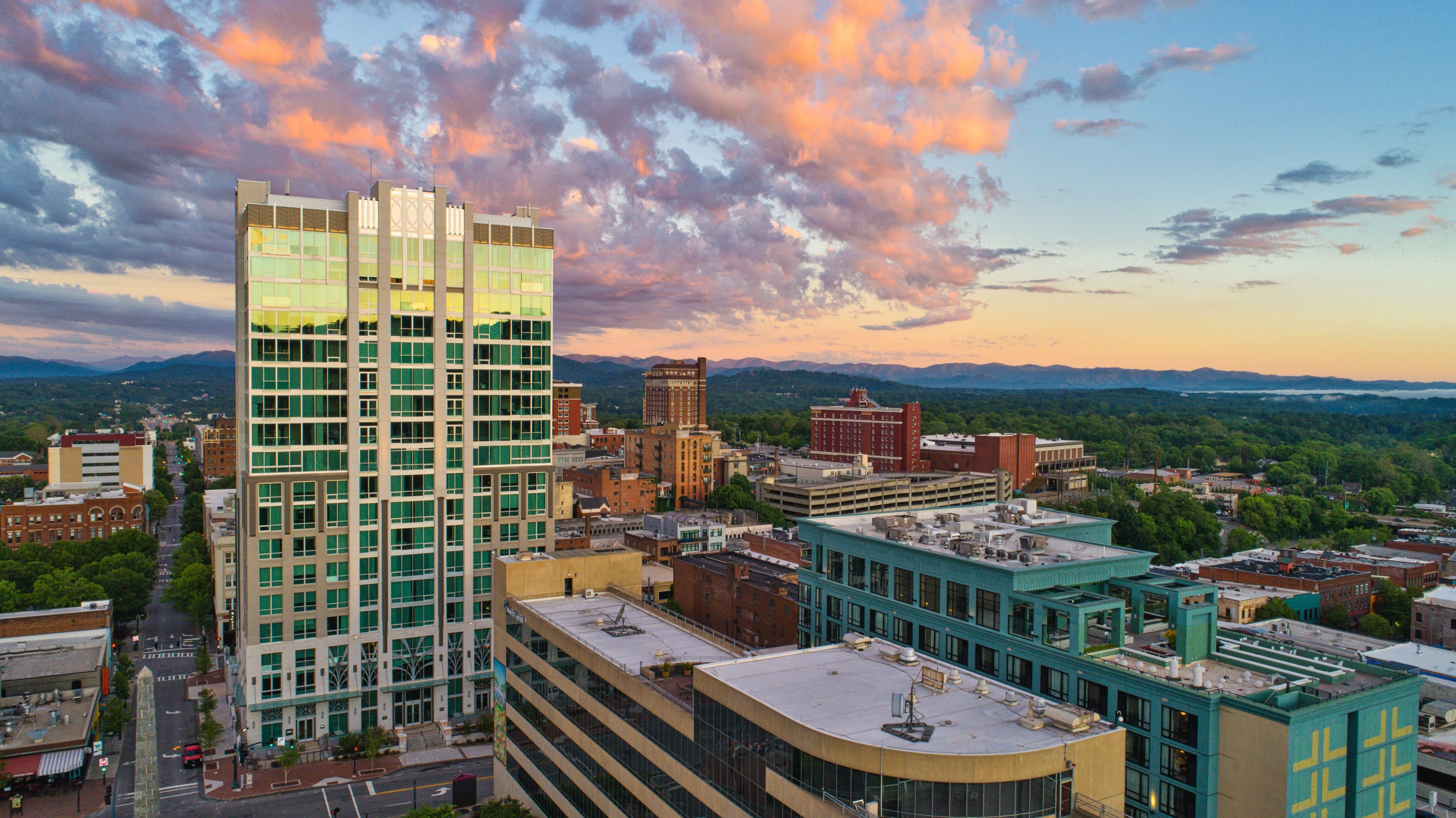 Downtown Asheville by Reggie Tidwell