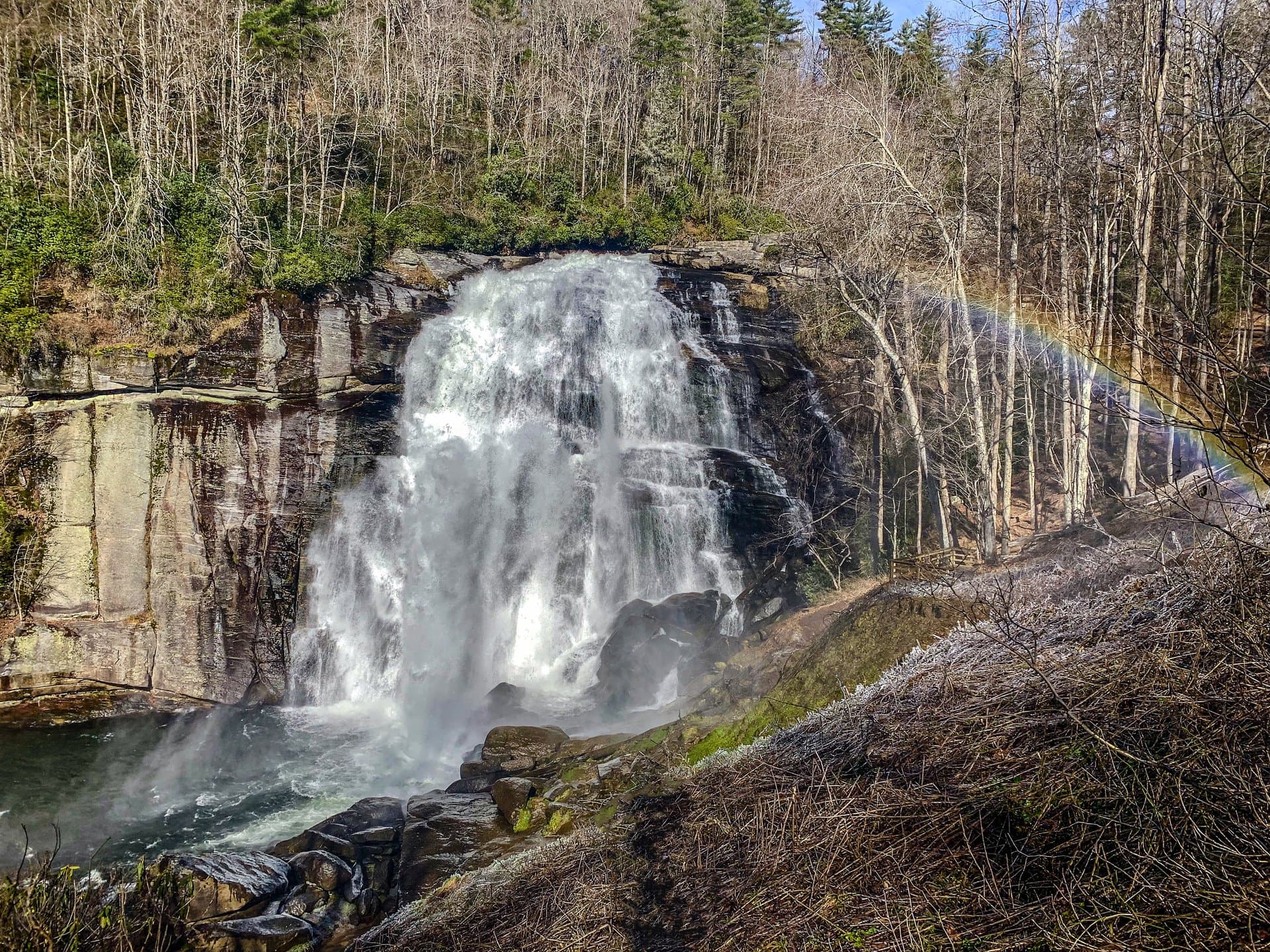 Gorges State Park Rainbow Falls
