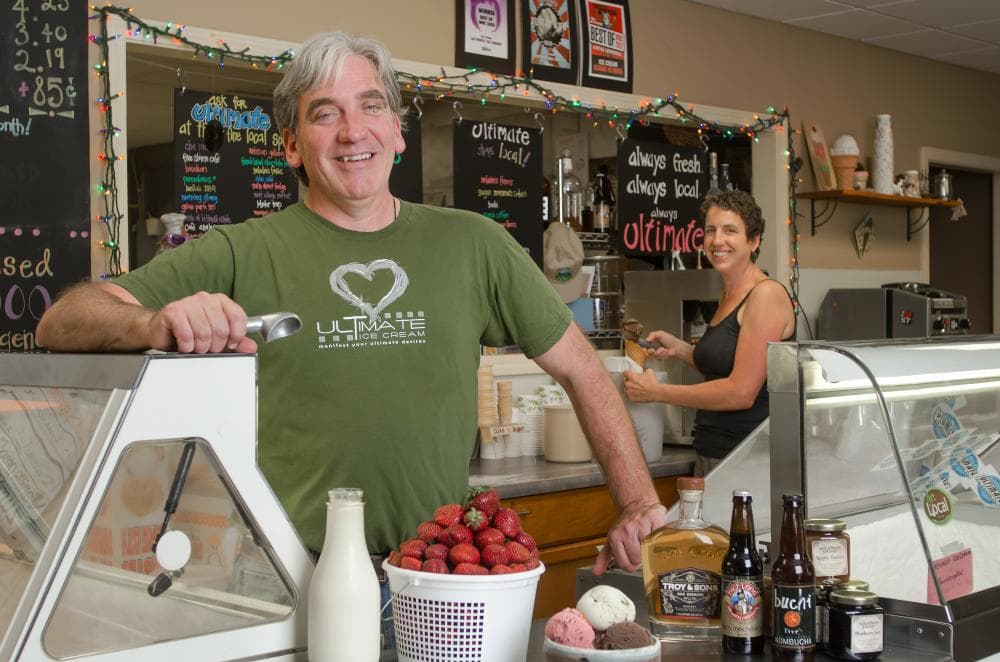 Owners of Ultimate Ice Cream Kevin and Lucia Barnes Owners of Ultimate Ice Cream Kevin and Lucia Barnes