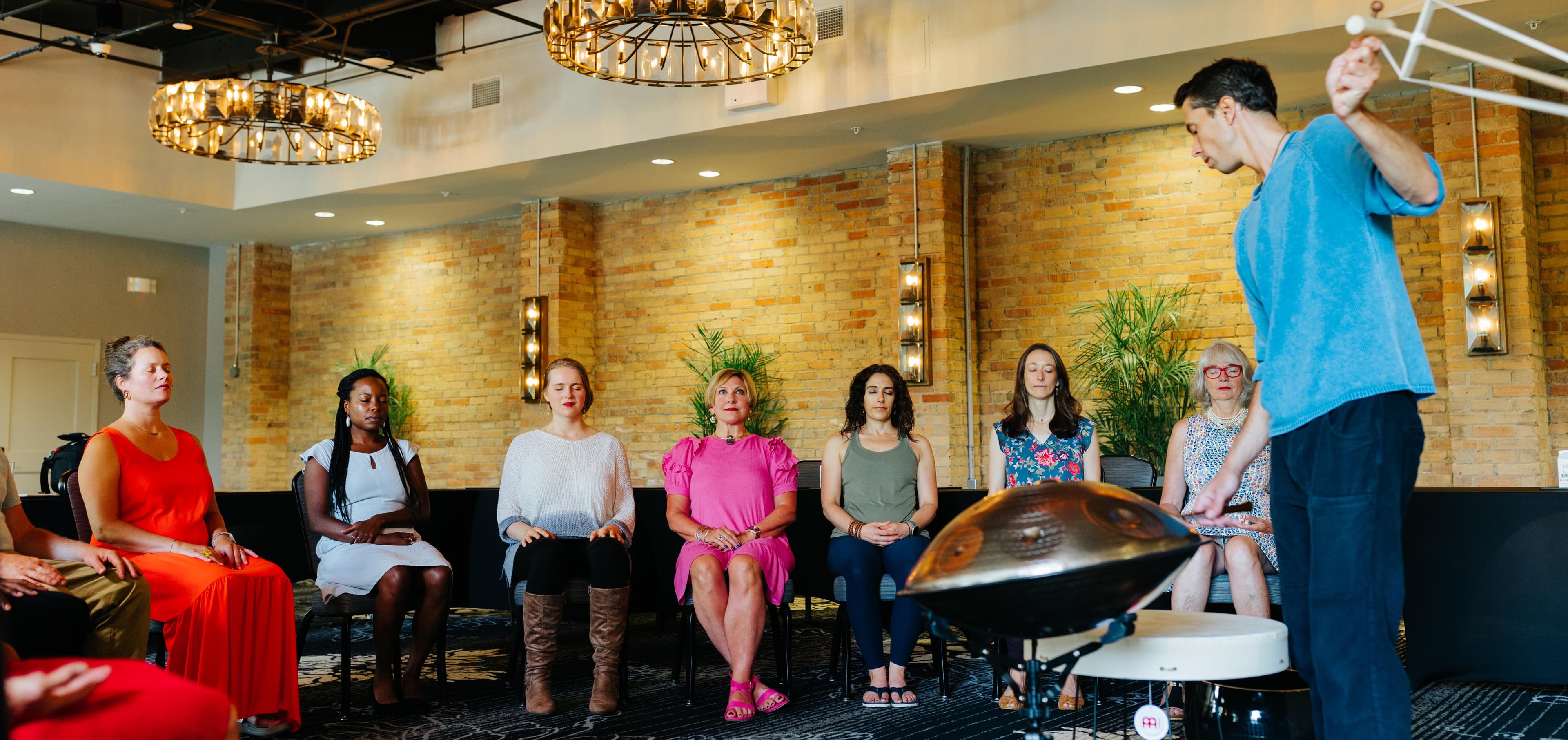 Explore Asheville Services Sound Healing at Foundry Asheville NC