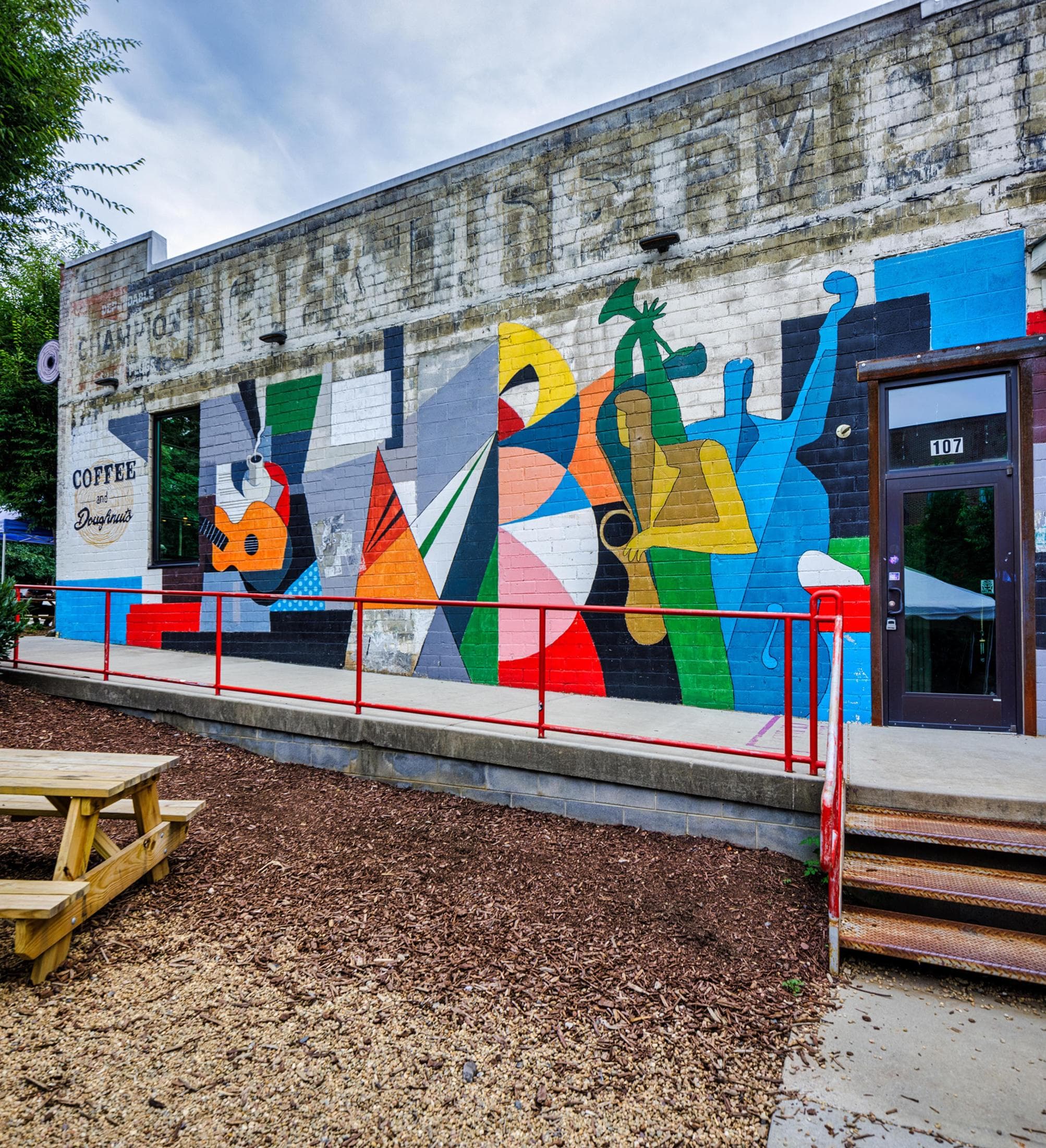 Cubist Parade Cubist Parade at Catawba Brewing