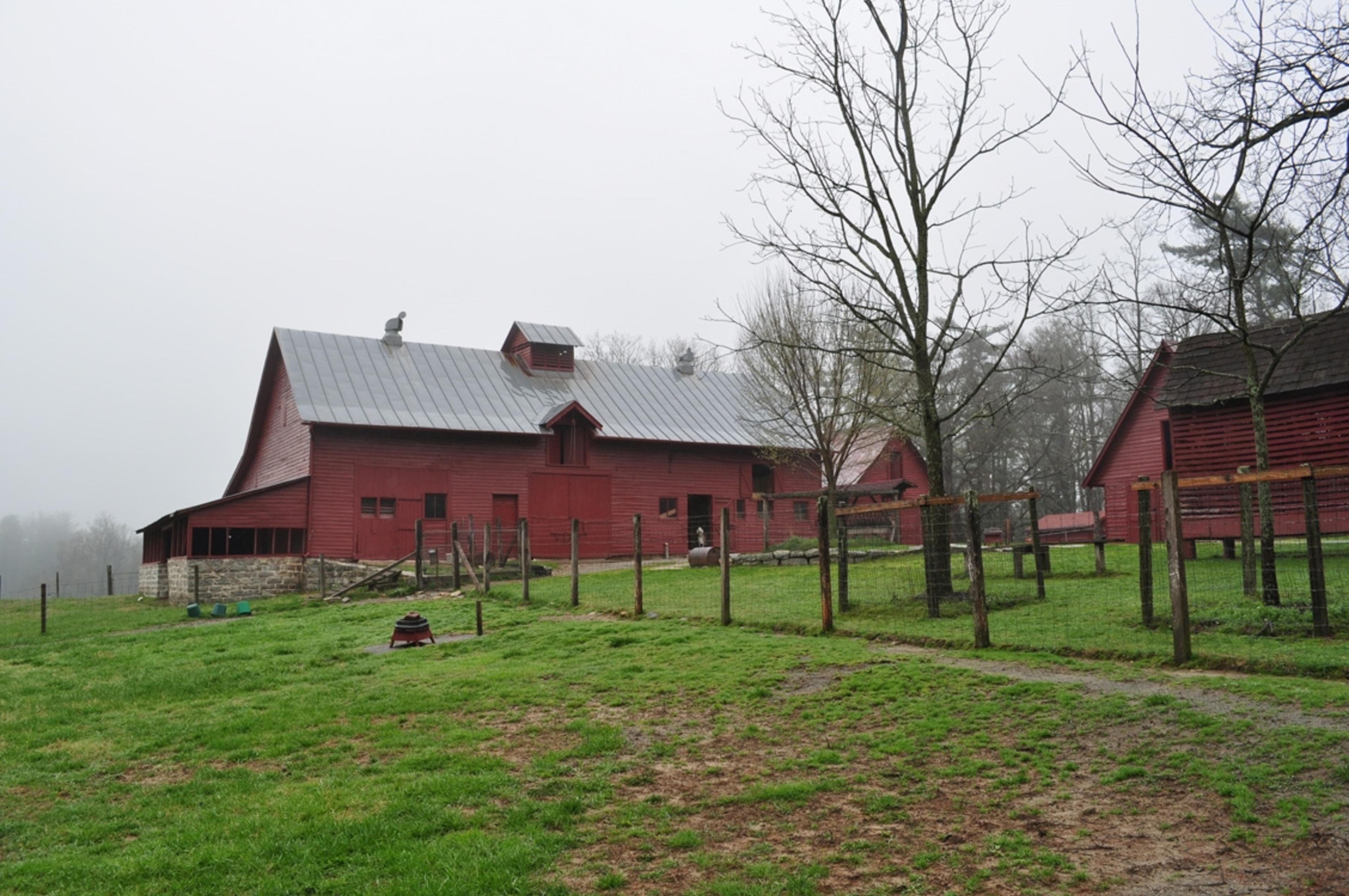 Barn on Glassy Mountain Trail Asheville Barn on Glassy Mountain Trail Asheville