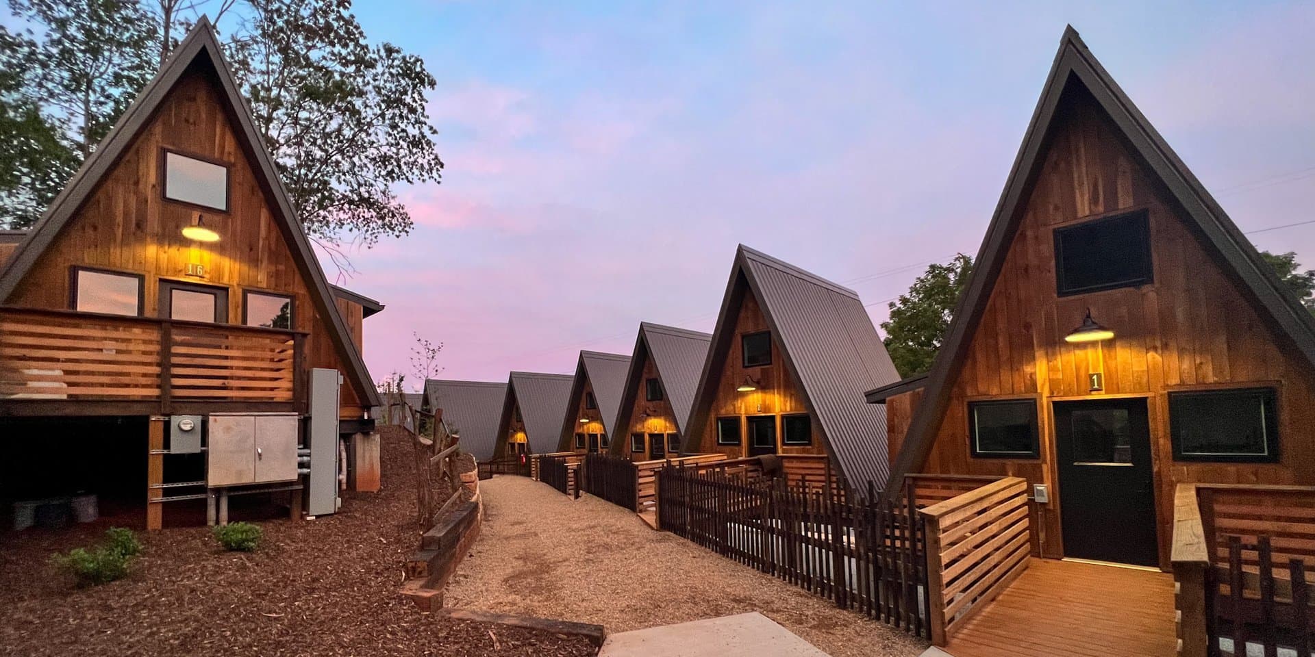 Places to Stay in West Asheville Wrong Way River Cabins / Photo: Wrong Way