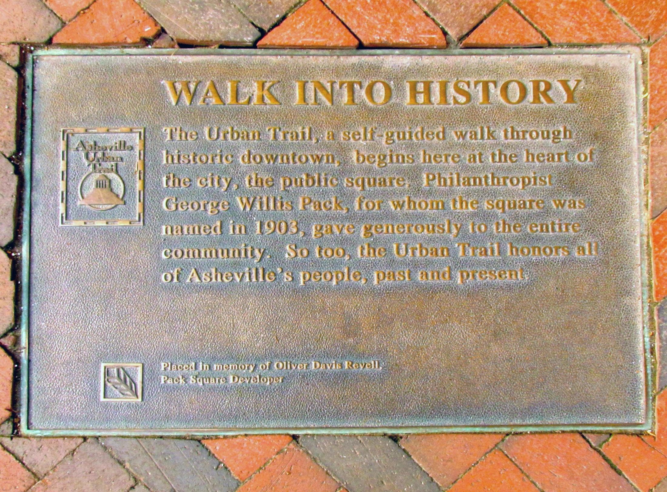 Walk Into History Asheville Urban Trail - Walk Into History