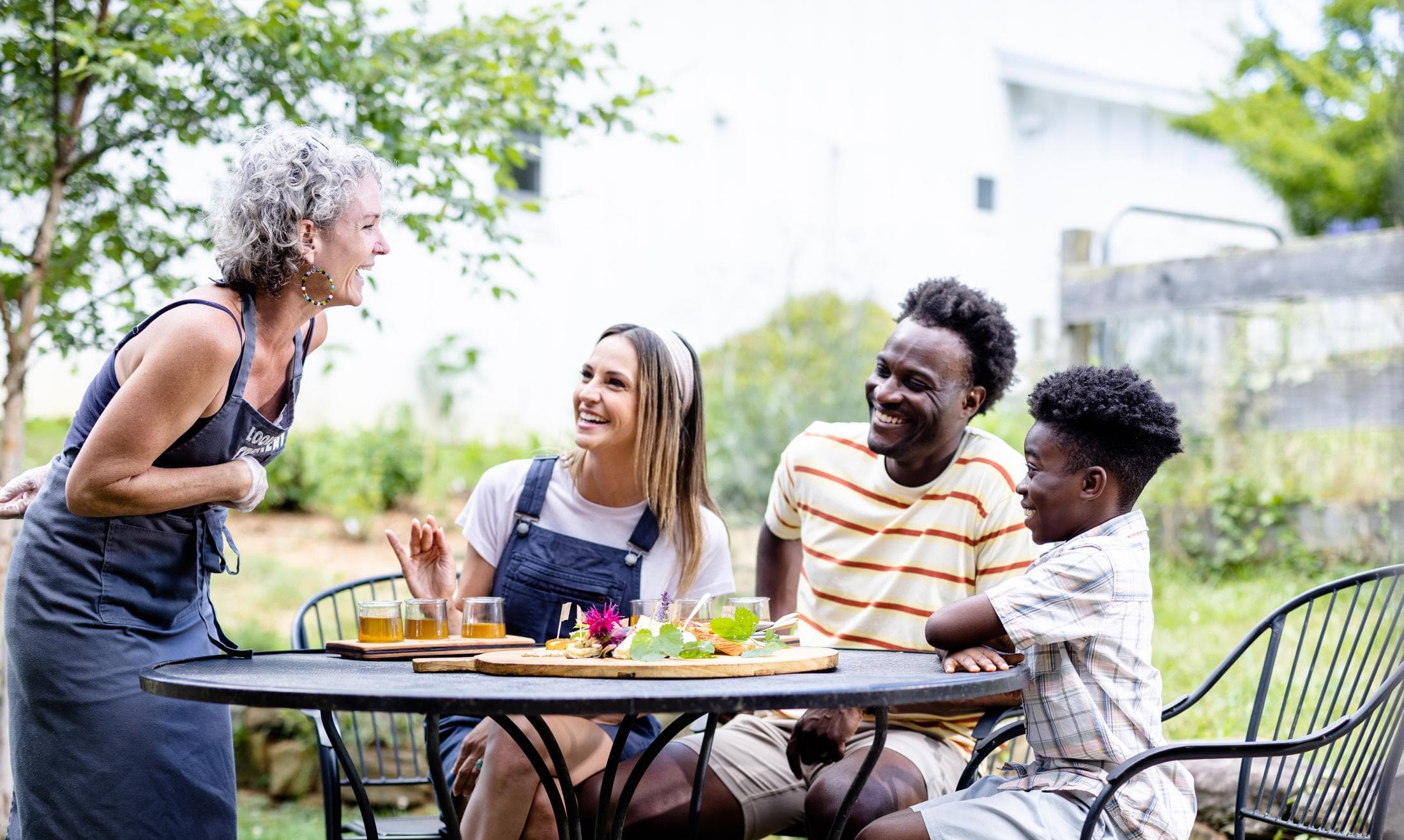 Family Fun Family at Looking Glass Creamery