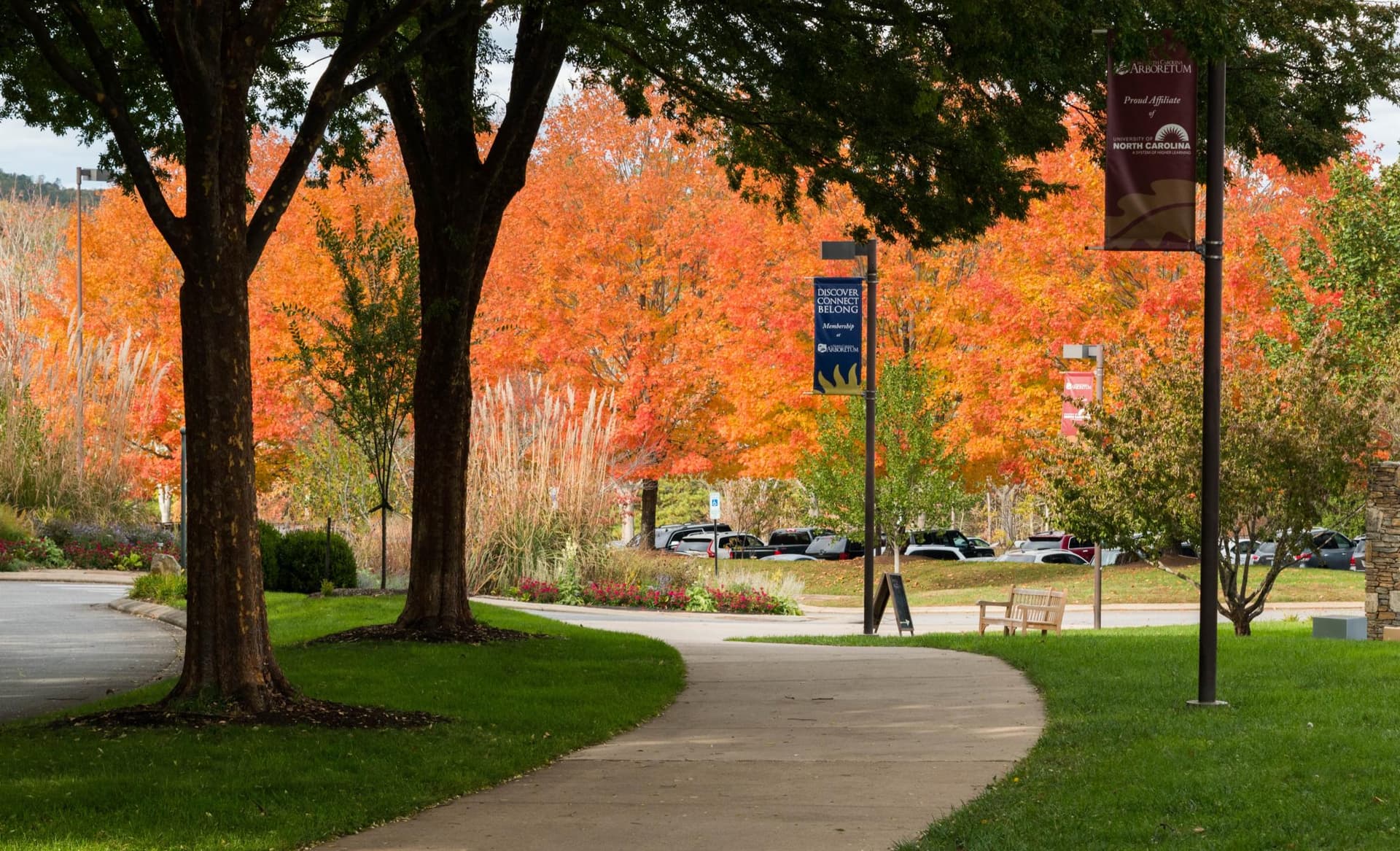 North Carolina Arboretum in Fall