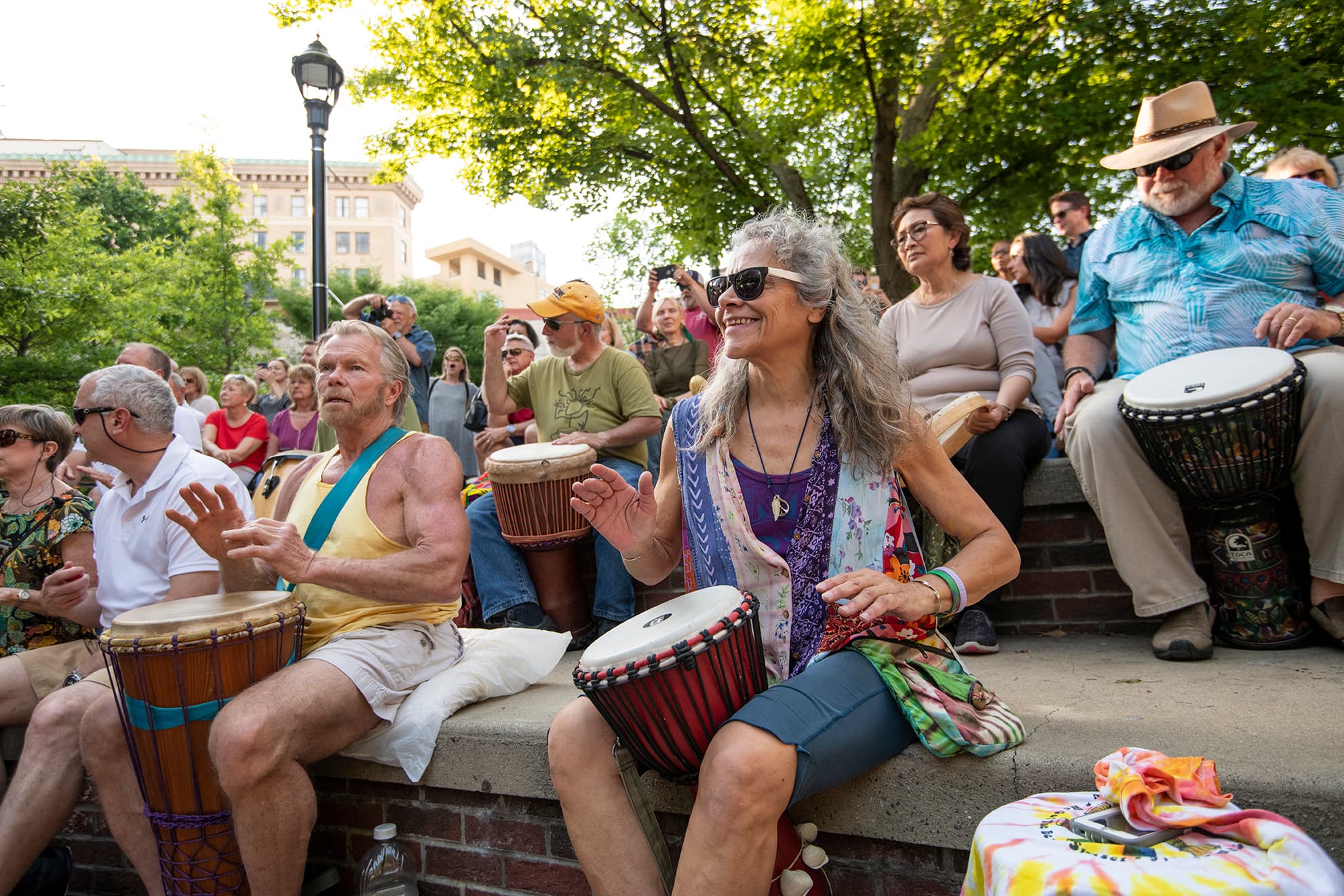 Things to Do in Downtown Asheville Downtown Drum Circle