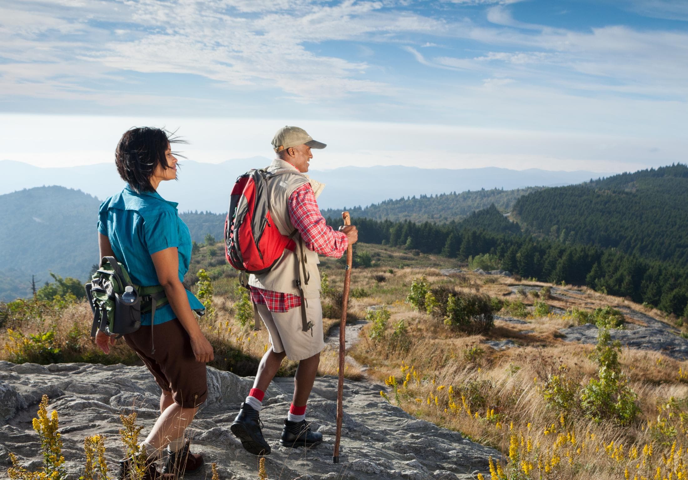 Outdoor NC Hiking Black Balsam by Steven McBride