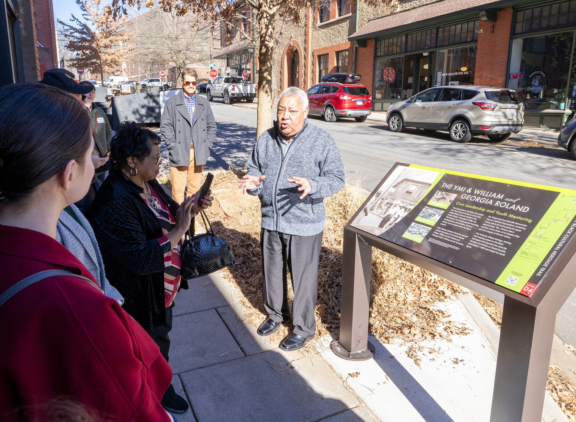 Black Cultural Heritage Trail Sign
