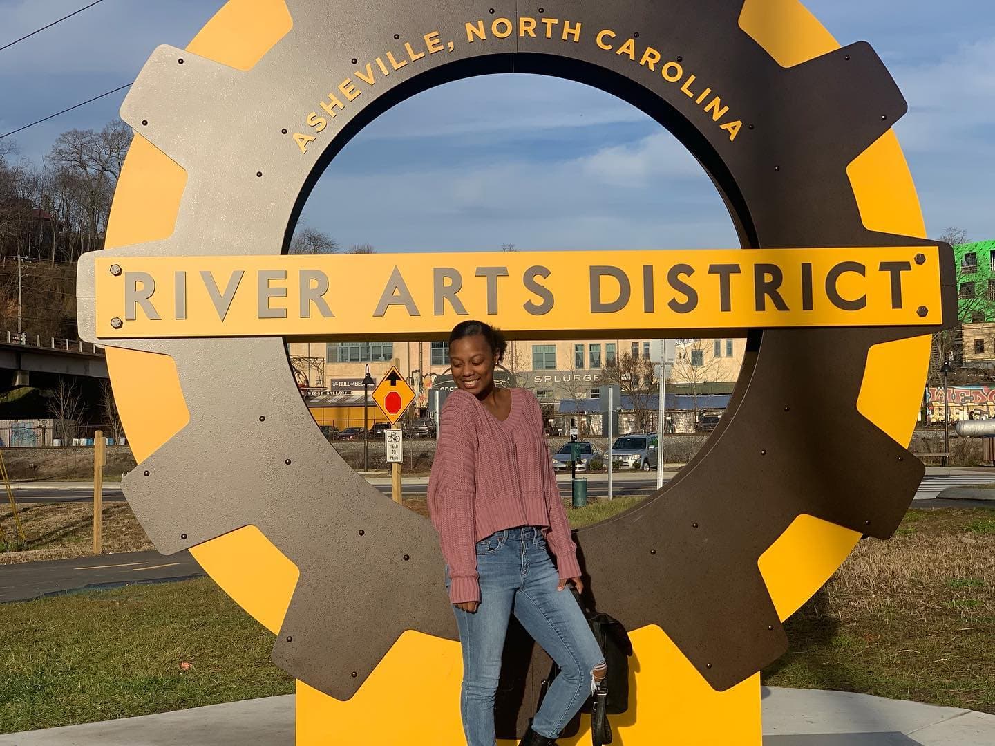 River Arts District Sign / Photo: @wheretonextdaja on Instagram