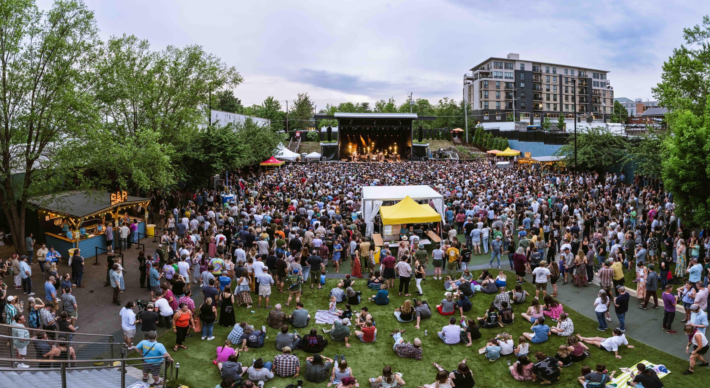 Top 2025 Summer Festivals & Events in Asheville Concert at Asheville Yards / Photo: Fiasco Media