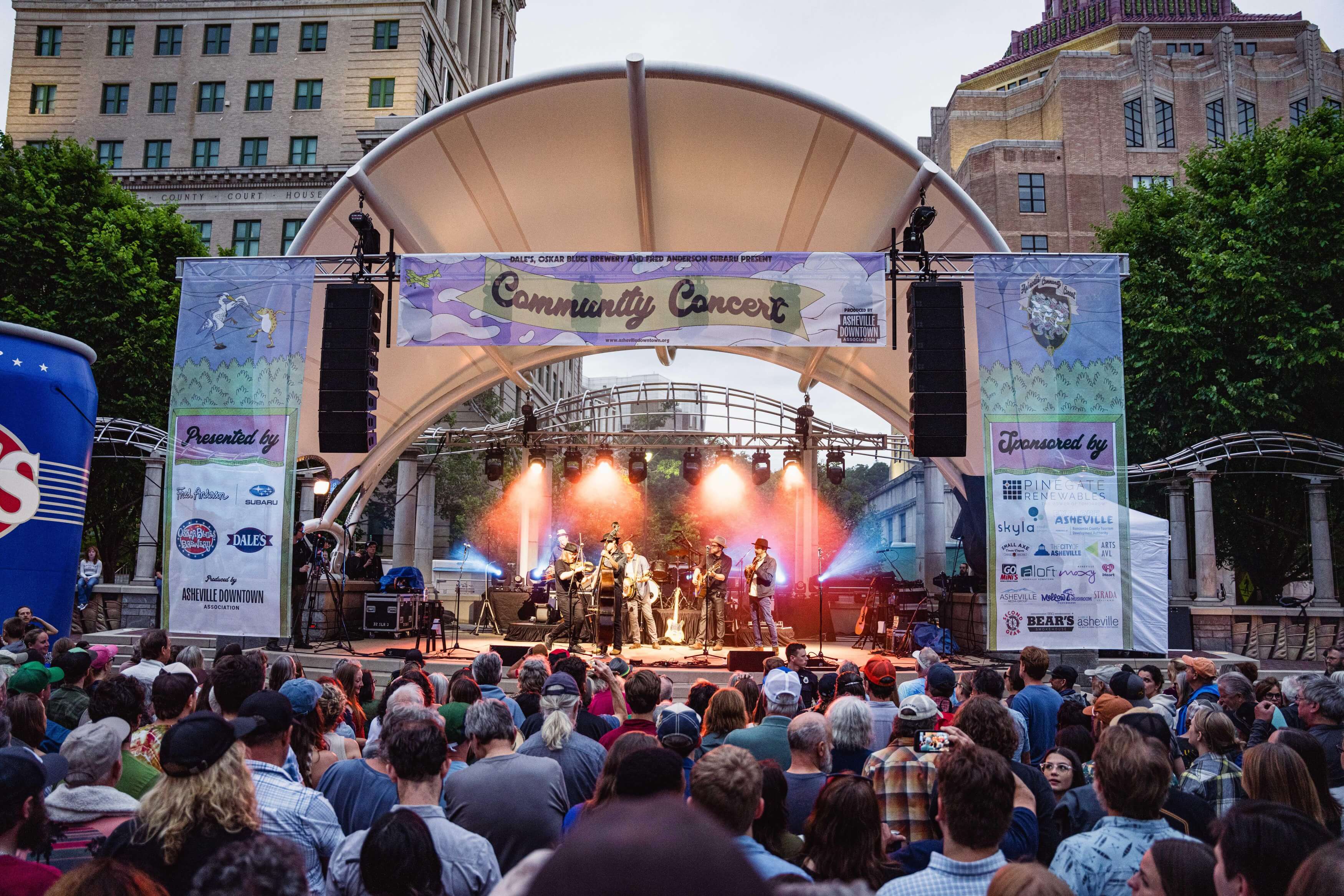 Event Sponsorship Program Steep Canyon Rangers Community Concert / Photo: Fiasco Media