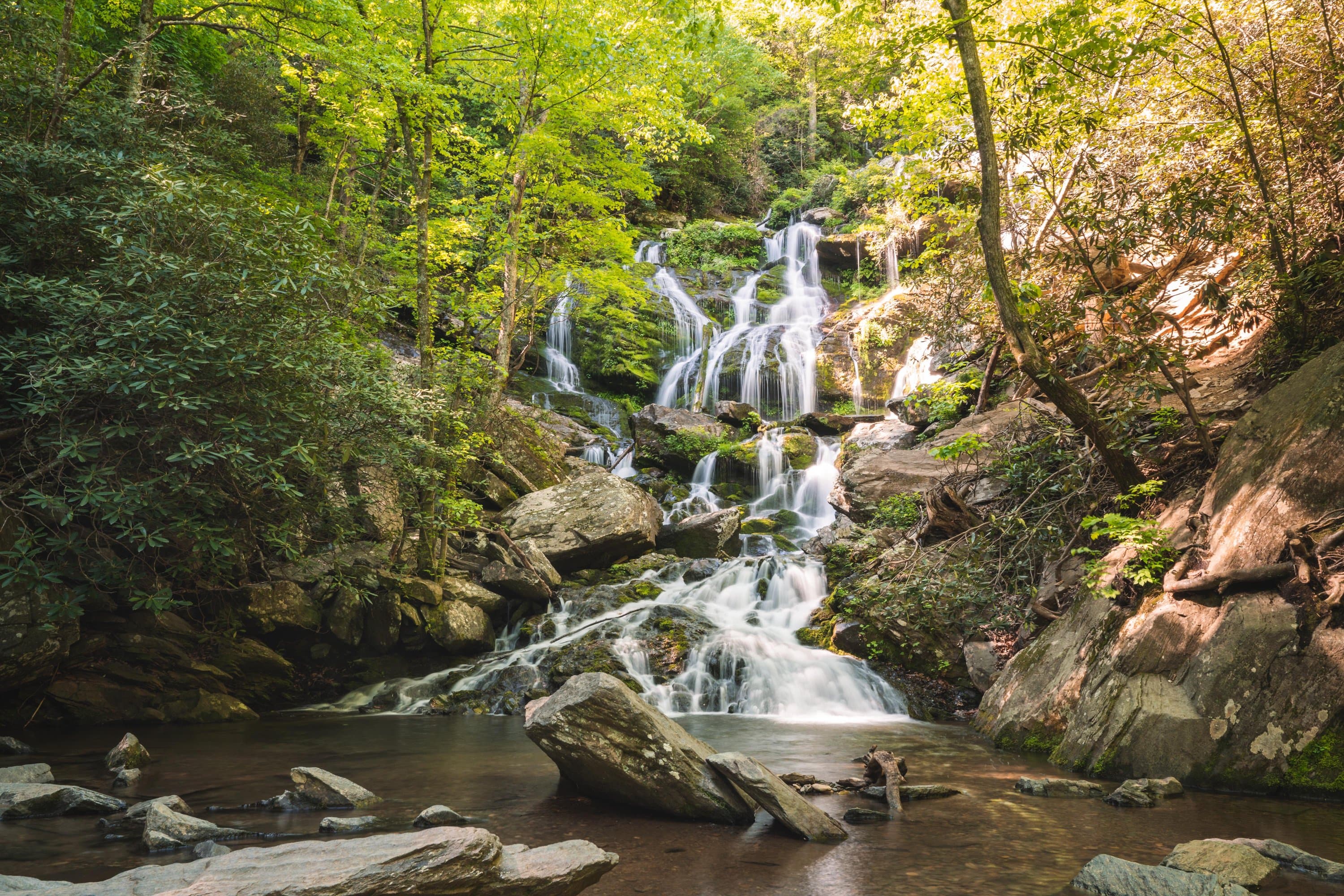 The Best Waterfalls Near Asheville, NC Catawba Falls | Photo: Robb Leahy